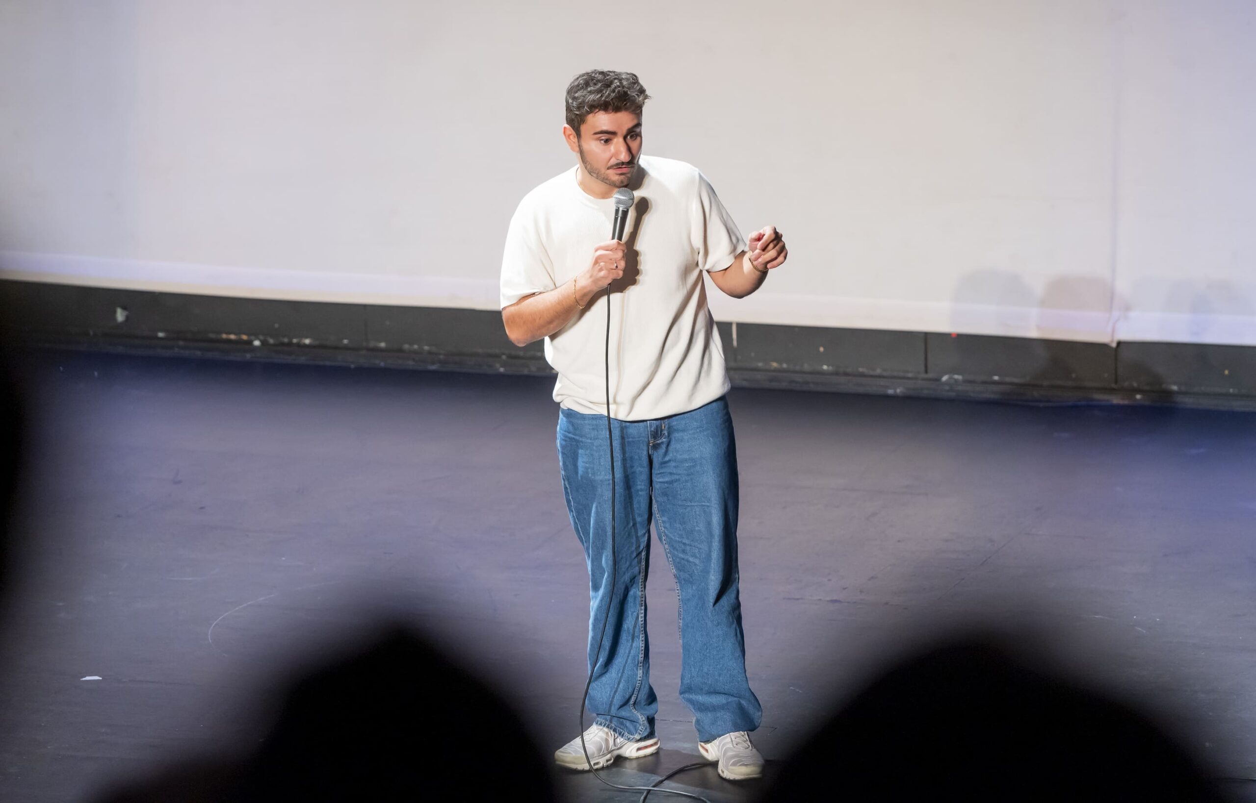 David Puerto en show de comedia Madrid